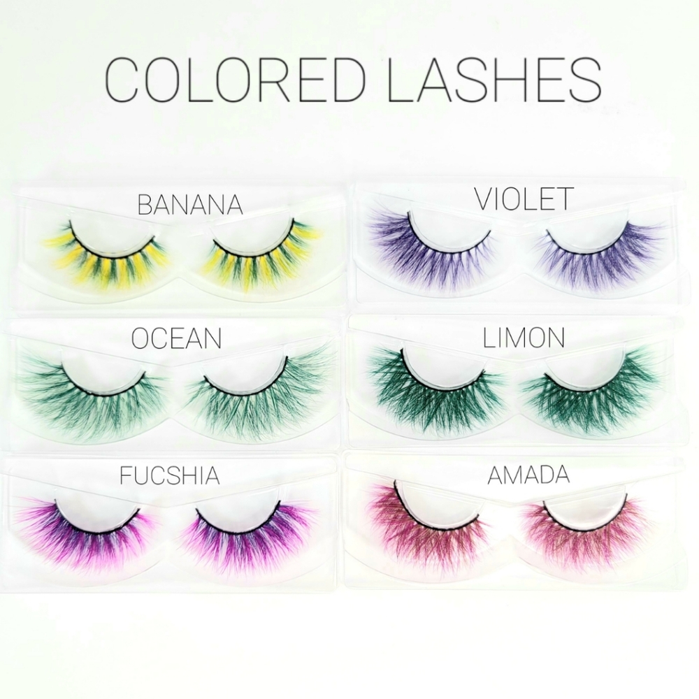 Colored Lashes